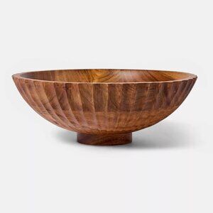 Threshold Studio McGee‎ Acacia Wood Bowl  - Target